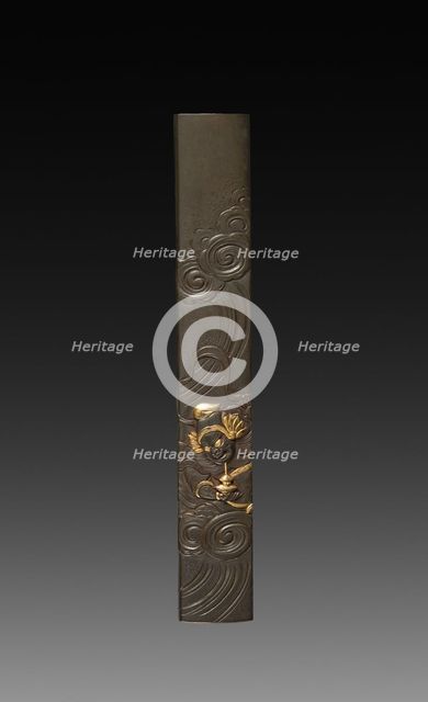 Knife Handle (Kozuka), c 1800s. Creator: Unknown.