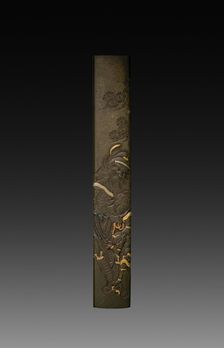 Knife Handle (Kozuka), c 1800s. Creator: Unknown