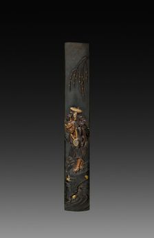 Knife Handle (Kozuka), c 1800s. Creator: Unknown