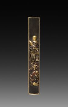 Knife Handle (Kozuka), c 1800s. Creator: Unknown