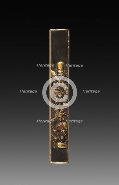 Knife Handle (Kozuka), c 1800s. Creator: Unknown.