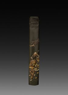 Knife Handle (Kozuka), c 1800s. Creator: Unknown