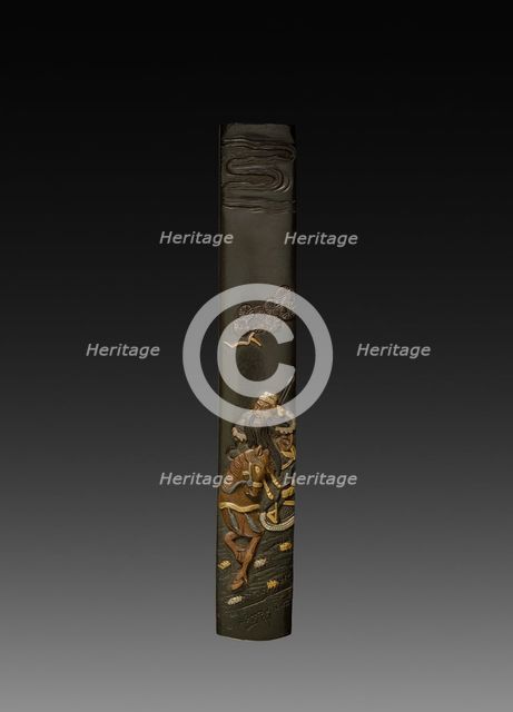 Knife Handle (Kozuka), c 1800s. Creator: Unknown.