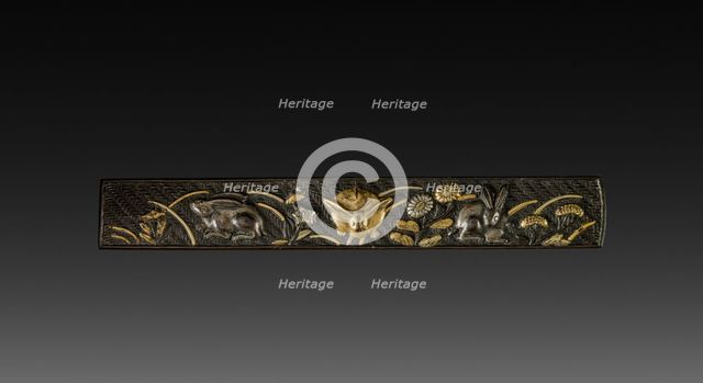 Knife Handle (Kozuka), c 1800s. Creator: Unknown.
