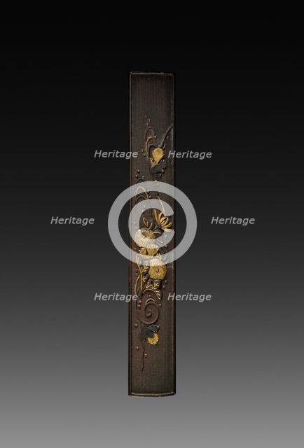 Knife Handle (Kozuka), c 1800s. Creator: Unknown.