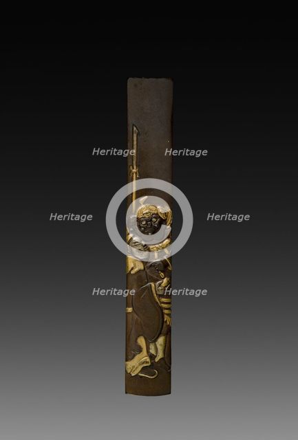 Knife Handle (Kozukai), c 1800s. Creator: Unknown.