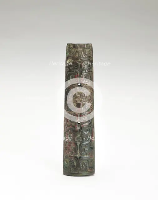 Knife handle, Zhou dynasty, ca. 1050-221 BCE. Creator: Unknown.
