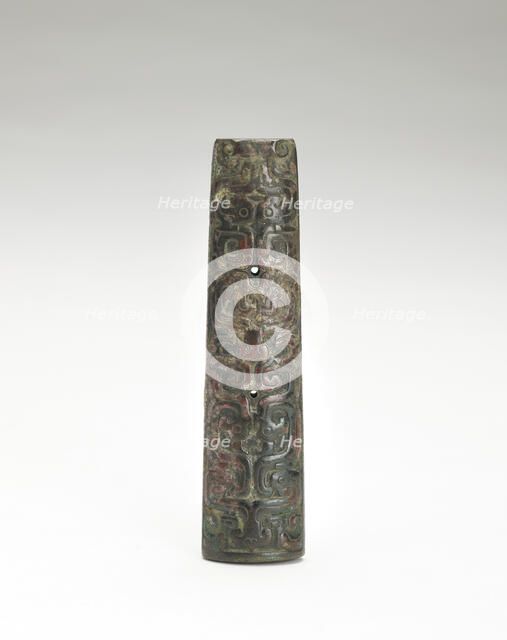 Knife handle, Zhou dynasty, ca. 1050-221 BCE. Creator: Unknown.