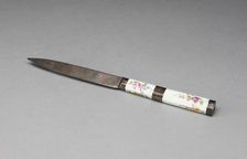 Knife, Sèvres, 1761. Creator: Sèvres Porcelain Manufactory