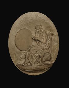 Knitting, Modeled 1882-83, cast c. 1886. Creator: Thomas Eakins