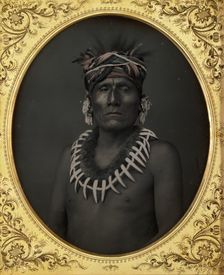 Kno-Shr, Kansas Chief, 1853. Creator: J. H. Fitzgibbon