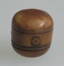 Knob, Coptic, 4th century. Creator: Unknown