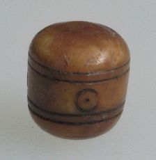 Knob, Coptic, 4th century. Creator: Unknown