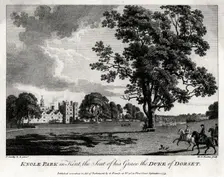Knole Park in Kent, the Seat of His Grace the Duke of Dorset 1775. Artist: Michael Angelo Rooker