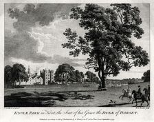 Knole Park in Kent, the Seat of His Grace the Duke of Dorset 1775. Artist: Michael Angelo Rooker