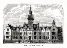 Knox College, Toronto, Ontario, Canada, 19th century