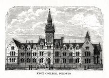 Knox College, Toronto, Ontario, Canada, 19th century