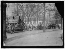 Knox Express Co. Horse Team, between 1909 and 1914. Creator: Harris & Ewing