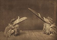 Kotsuis and Hohhuq, Nakoaktok, 1908, reprinted 1914. Creator: Edward Sheriff Curtis