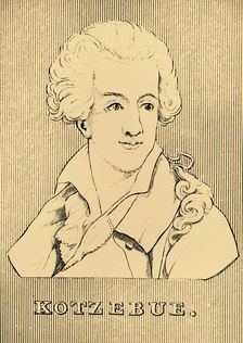 Kotzebue (1761-1819), 1830. Creator: Unknown