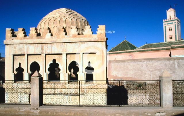 Koubba Ba'adiyn, Marakesh, Morocco. Creator: Vivienne Sharp.