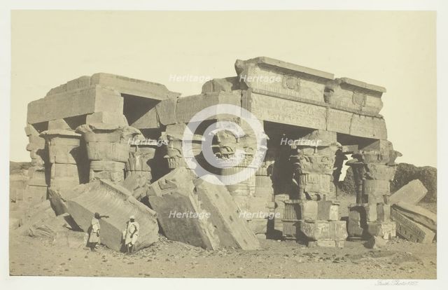 Koum Ombo, Upper Egypt, 1857. Creator: Francis Frith.