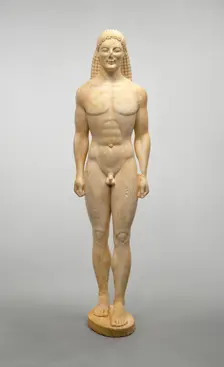 Kouros, about 530 BC or modern forgery. Creator: Unknown