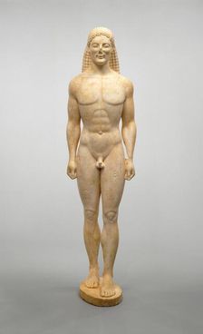 Kouros, about 530 BC or modern forgery. Creator: Unknown