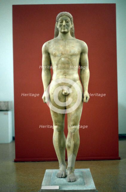 Kouros, c650-500 BC. Artist: Unknown