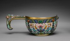 Kovsh (Wine Vessel), 1896-1906. Creator: House of Fabergé (Russian, 1842-1918); Fedor I. Rückert (Russian, 1840-1917), attributed to