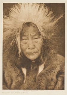 Koaninok, Cape Prince of Wales, 1928. Creator: Edward Sheriff Curtis