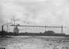 Kockums shipyard, Malmö, Sweden, 1904. Creator: Unknown