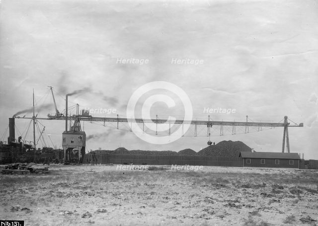 Kockums shipyard, Malmö, Sweden, 1904. Creator: Unknown.