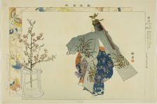 Kocho, from the series "Pictures of No Performances (Nogaku Zue)", 1898. Creator: Kogyo Tsukioka