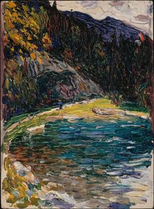 Kochel, Alte Kesselbergstrasse, 1902. Creator: Kandinsky, Wassily Vasilyevich (1866-1944)