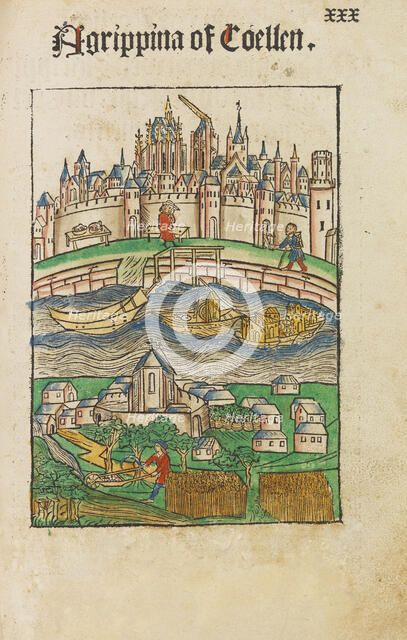 Koelhoffsche Chronik (Chronicle of Cologne), 1499. Creator: Anonymous.