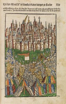 Koelhoffsche Chronik (Chronicle of Cologne), 1499. Creator: Anonymous