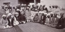 Kohistani chiefs, Kabul, Afgnanistan, c1880. Creator: John Burke