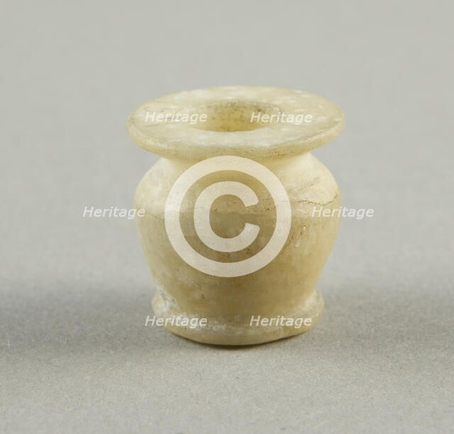 Kohl Jar, Egypt, New Kingdom, Dynasty 18 (about 1550-1295 BCE). Creator: Unknown.