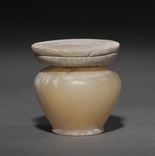 Kohl Jar with Lid, 1980-1801 BC. Creator: Unknown