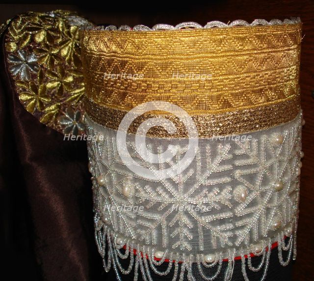 Kokoshnik, Early 19th cen.. Artist: Anonymous  