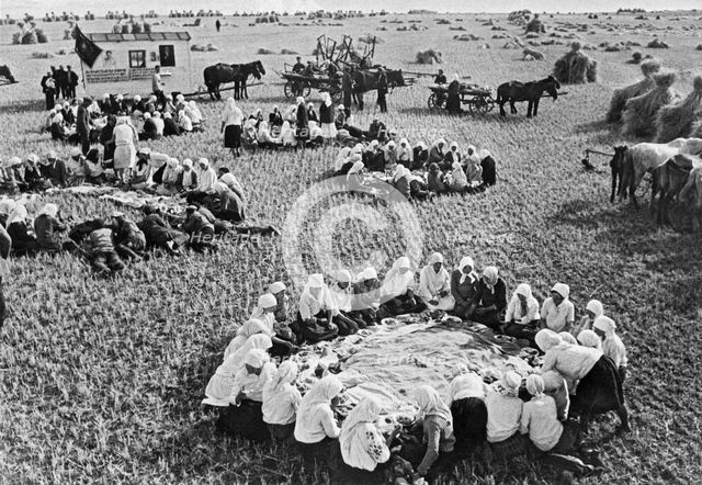 Kolkhoz near Kiev, 1936.