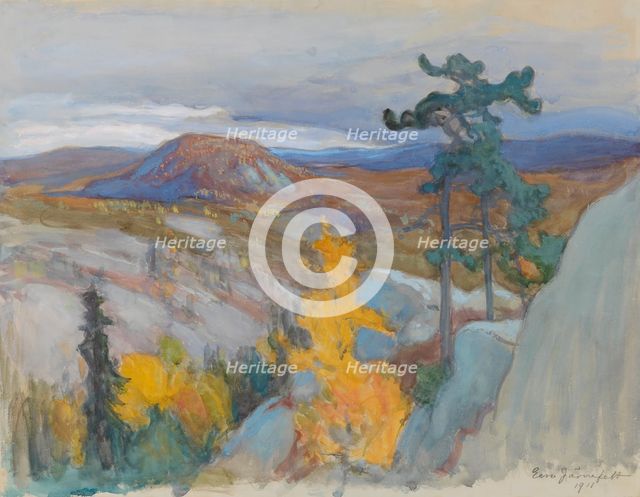 Koli, 1911. Creator: Eero Jarnefelt.