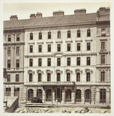 Kolowrat-Ring No. 8, Wohnhaus des Herrn Alfred Skene, 1860s. Creator: Unknown