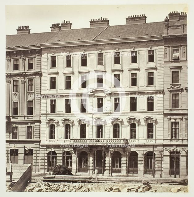 Kolowrat-Ring No. 8, Wohnhaus des Herrn Alfred Skene, 1860s. Creator: Unknown.