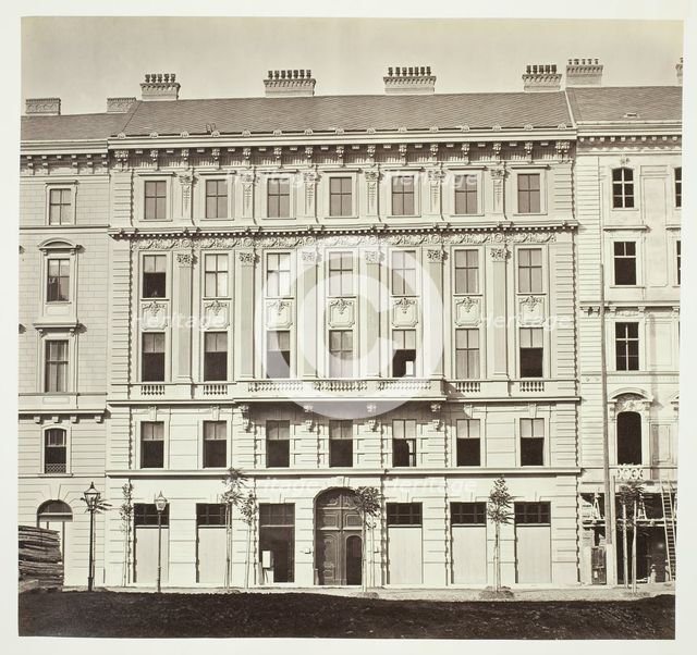 Kolowrat-Ring No. 10, Wohnhaus der Frau C. Hoffmann, 1860s. Creator: Unknown.