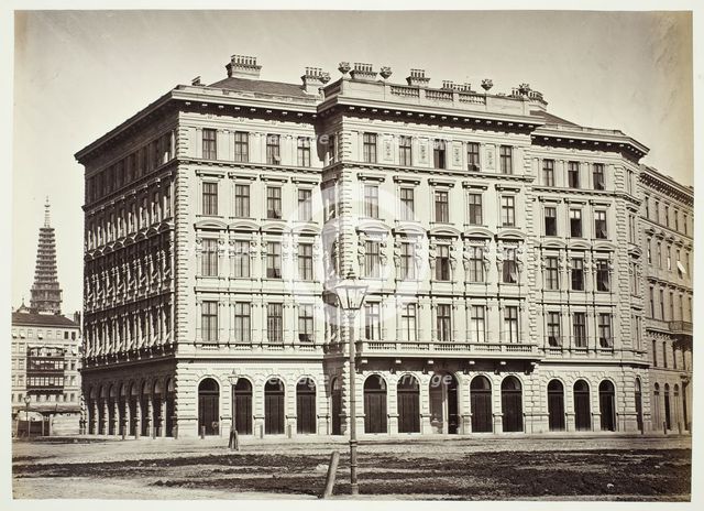 Kolowrat-Ring No. 14, Zinshaus des Herrn S. Lippmann, 1860s. Creator: Unknown.