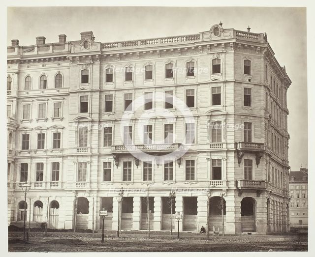 Kolowrat-Ring No. 2, Zinshaus der Herrn Horace Landan, 1860s. Creator: Unknown.