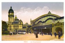 Koln, Am Hauptbahnhof, (Central Station), 20th Century