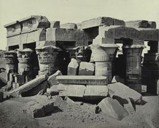 Kom Ombo, c. 1858. Creator: Francis Frith (British, 1822-1898); William Mackenzie